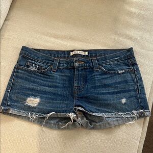 J Brand Women's Blue Denim Shorts